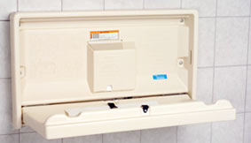 Koala Baby Changing Stations - available through Austin Specialties 877-353-3473