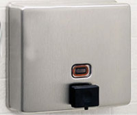 Bobrick wall-mounted soap dispensers from Austin Specialties